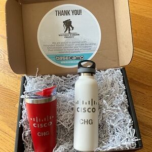 Brand new basecamp Water Bottle and Tumbler